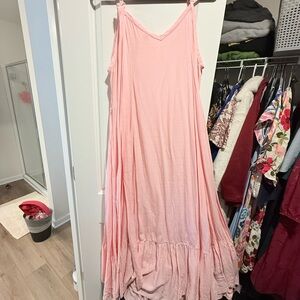Torrid Light Pink Maxi Dress